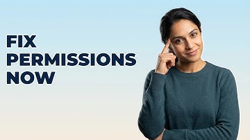 How Do I Fix File Permission Denied Errors?