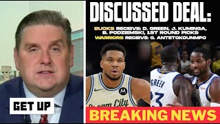 Get Up Windhorst Details Warriors Are Willing To Package Draymond & Draft For Giannis Trade