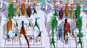 Dino Cohs Merge Time: Dinosaur Merge Master, New Merge Gameplay Walkthrough