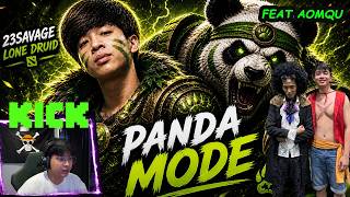 They Couldn't Stop His Panda! 🐼 23savage Lone Druid Carry Feat Aomqu
