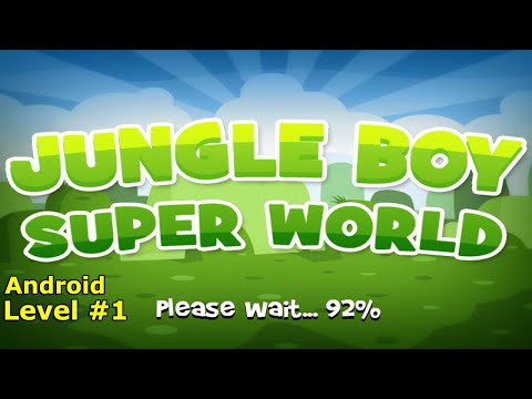 Level 1. Прохождение игры The Jungle Adventure Of Super Boy на Android