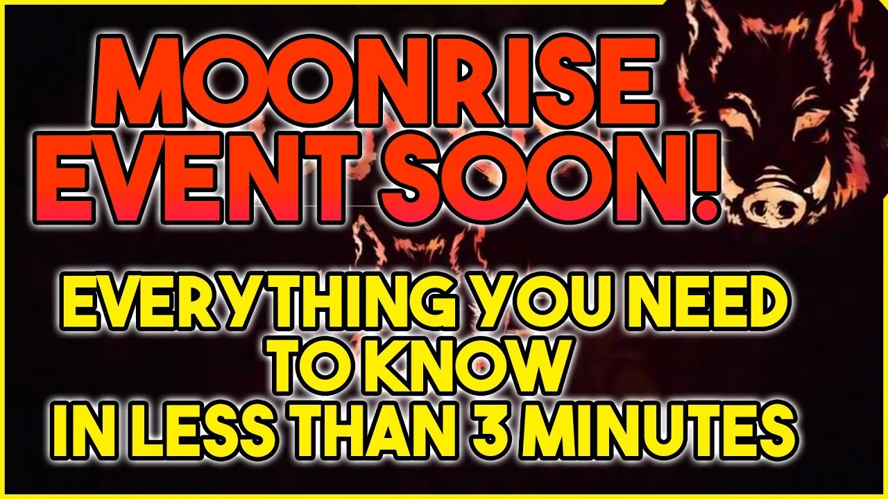 DBD MOONRISE NEW EVENT STARTS SOON EVERYTHING YOU NEED TO KNOW IN LESS THAN THREE 3 MINUTES