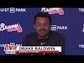 Walk-off hero Drake Baldwin discusses Braves extra-innings win over the Cincinnati Reds