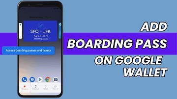 How to Add Boarding Pass to Google Wallet (easy)