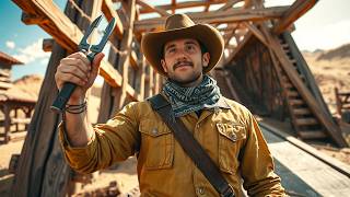 THE BIGGEST PROJECT IN THE WILD WEST! | COWBOY LIFE SIMULAOTR #10 screenshot 1