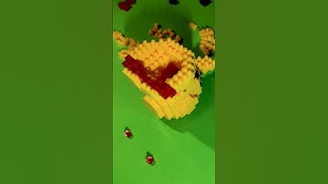 Pikachu time lapse mini brick Lego shorty intro - Snicel 69