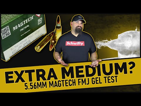 Bestest Budget Blaster? 5.56mm Magtech 62gr FMJ Gel Test