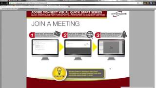 Adobe Connect Tier II: How to Share Screens and Applications