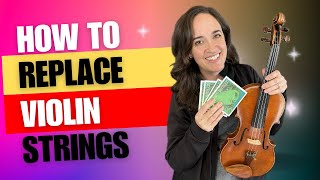 How to Replace a Violin String | Play Violin Channel
