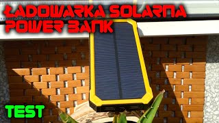 Ładowarka solarna, Power Bank - część 1 z 2 TEST - LabFun