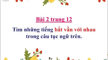 LTVC TUẦN 1 Tiết 2  BÀI LUYỆN TẬP VỀ CẤU TẠO CỦA TIẾNG
