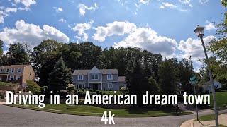 Driving in an American dream town - Middletown, New Jersey 🇺🇸 (4k)