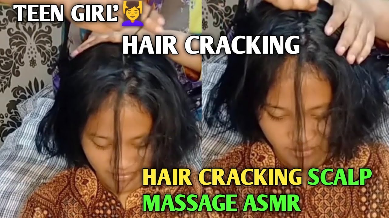 💆‍♀️Pulling My Hair Out:Hair cracking ASMR #Forcehaircut#headshave -  YouTube