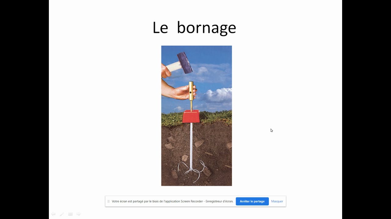 Le Bornage