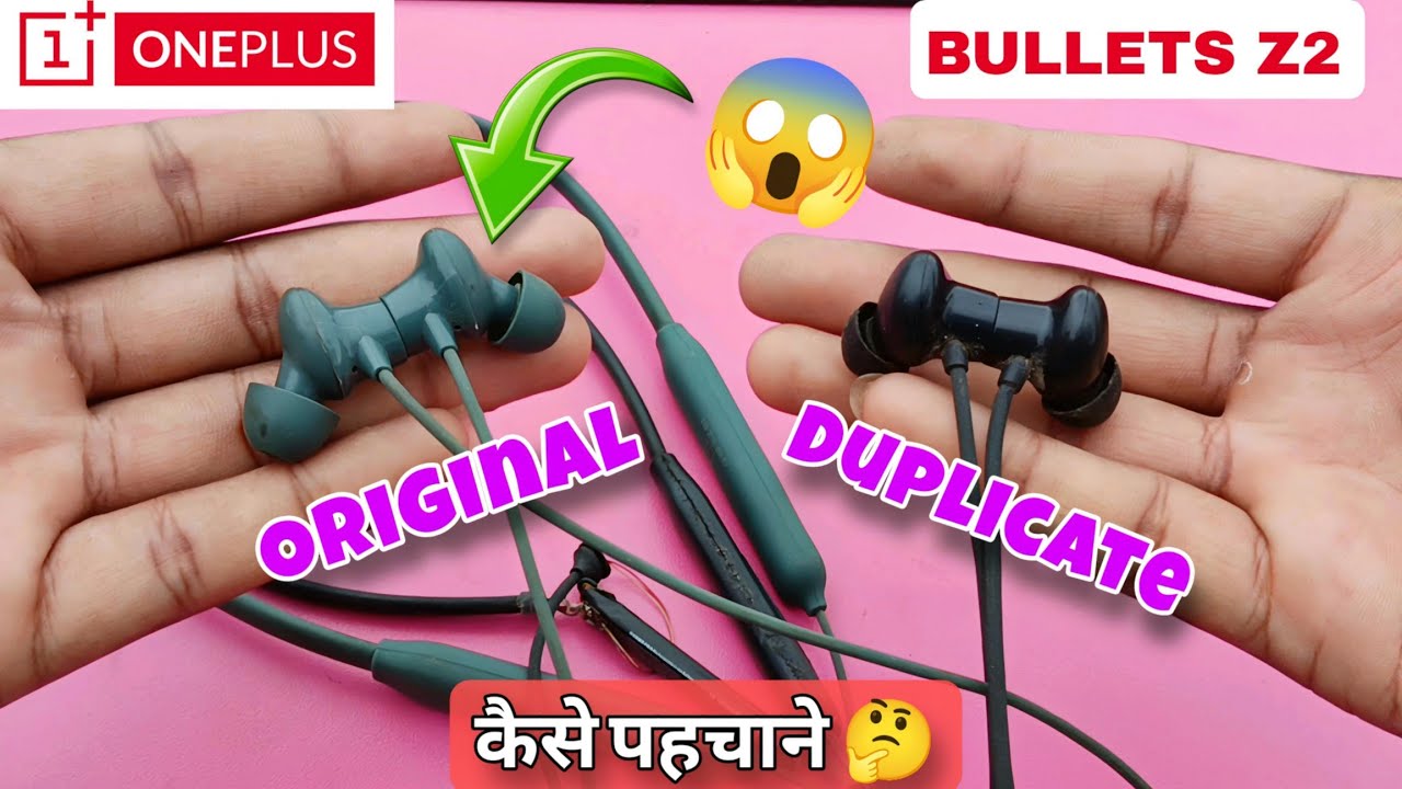 oneplus neckband original vs fake 🔥|| original duplicate ki pahachan kaise karein 🤔?