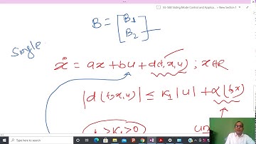 EE-568: Lecture-12 (Sliding Mode Control and Its Application): Multivariable Sliding Mode Control