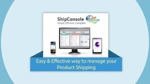 Oracle Shipping Software