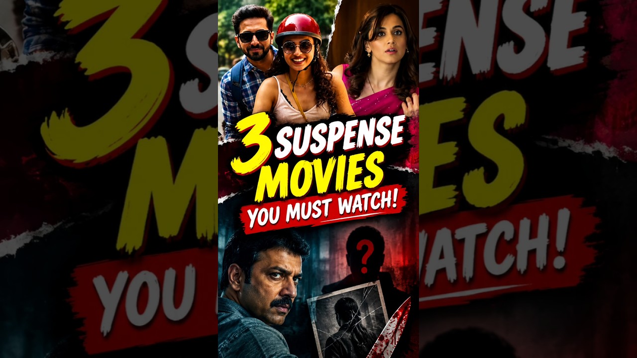 3 Best Bollywood Suspense Thriller Movies You MUST Watch (Mind-Blowing Twist)