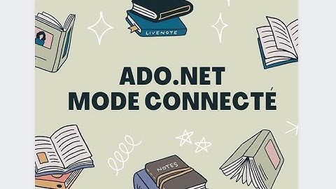 ado.net mode connecté part 2