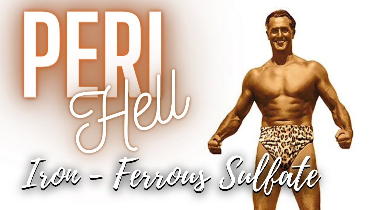 🏋️🏋🏼 Ferrous Sulfate 🏋️ The Best Iron 🏋️ Side Effects Eliminated 🏋️ 🏋️