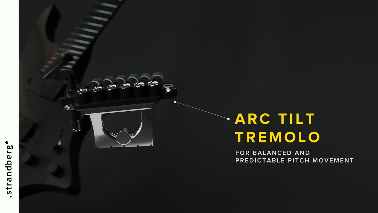 Представляем систему тремоло Arc TILT | Гитары Strandberg*