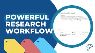 Part 1- Research - workflow