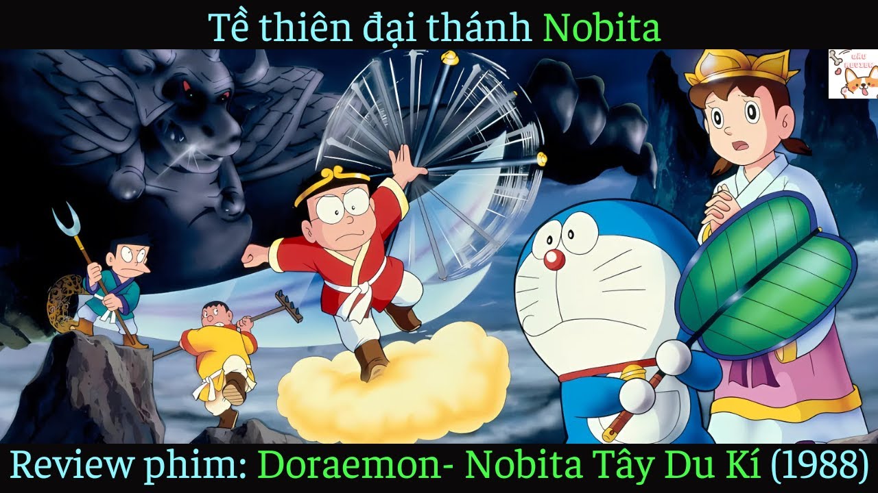 Review phim| Doraemon- Nobita Tây Du Kí (1988)- Movie 9 | Gâu Review