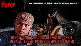 CAMPING HOROR: DIDATANGI MACAN KUMBANG SAAT MALAM HARI BERAKHIR KEPALA BOCOR