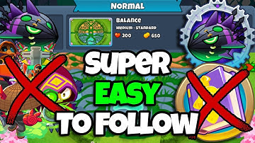 Lych Normal Tutorial || No Monkey Knowledge & No Paragons || Balance (BTD6)