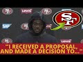 Oh my brandon aiyuk leaves for the patriots look what happened 49ers news