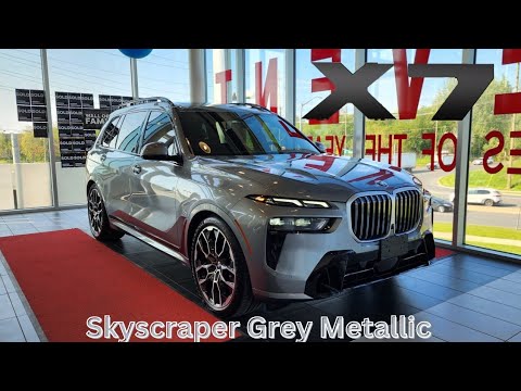 NEW ARRIVAL! 2024 BMW X7 xDrive40i Skyscraper Grey Metallic #bmw #x7 ...