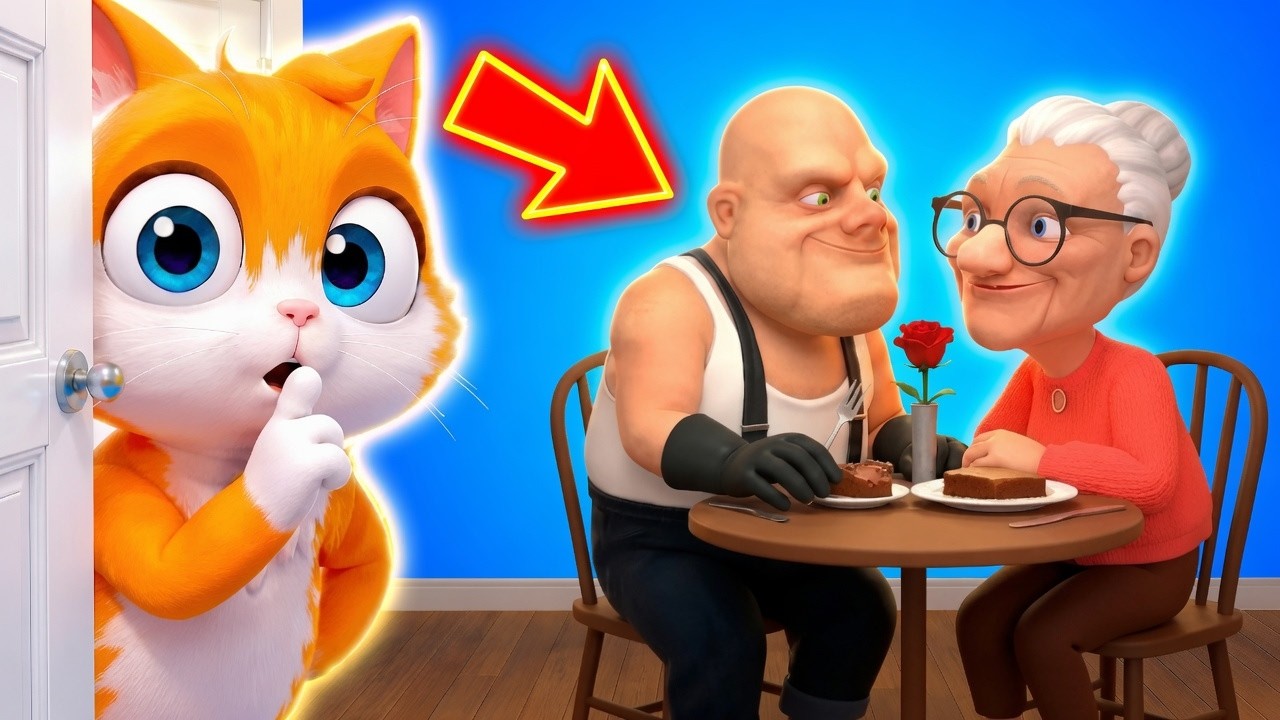 Atrapé a GRANNY en una CITA...! (I Am Cat)!