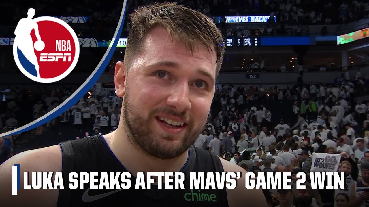 Luka Doncic after winning Game 2: I have all the confidence in the ...