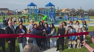 Stockton opens Inspiration Park, honors fallen officer and fire captain