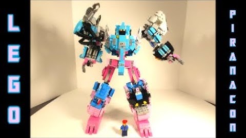 Lego Transformers Piranacon By BX Brix