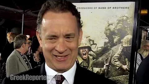 Tom Hanks, Steven Speilbeg and Kary Antholis talk ...