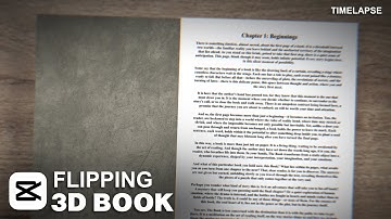 Creating Flipping Book 3D Animation in Capcut
