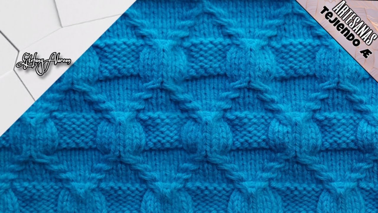 #171 - PUNTO A DOS AGUJAS / knitting patterns / Estefany