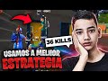 USAMOS A MELHOR ESTRATEGIA E MATAMOS 36 NA RANQUEADA!! LIMPAMOS!! - STELUTO FREE FIRE