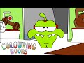 Learning colors with Om Nom - Coloring Book