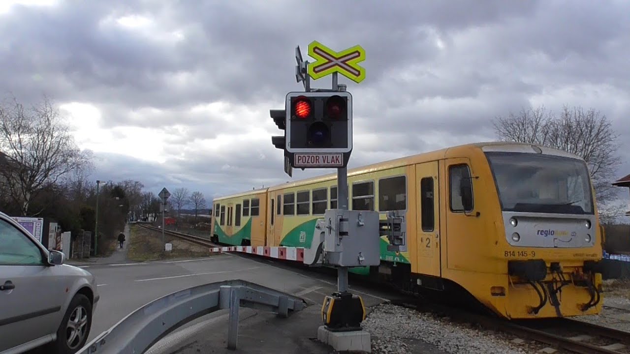 Železniční přejezd (AŽD 97) Třebíč-Borovina #1 - 31.1.2020