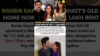 Ranbir Kapoor & Alia Bhatt's Old Pali Hill Home Now Up For ₹11 Lakh Rent#ranbirkapoor#news