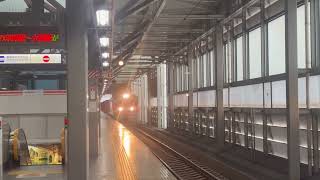 ［ホイッスル有り］貨物列車EFk￼510￼-2レッドサンダーが福井駅を通過