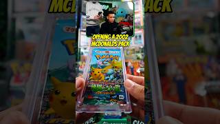 Opening A Vintage Mcdonalds Pokemon Pack From 2002 😱