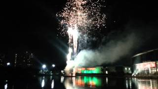 U of Miami 2012 Homecoming Fireworks. The U