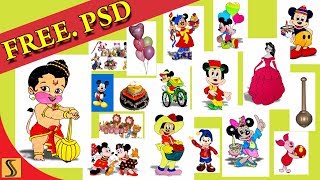 FREE PSD  Canvera Karizma  Album Editable BIRTHDAY CLIPART'S[ss Designers]# 245