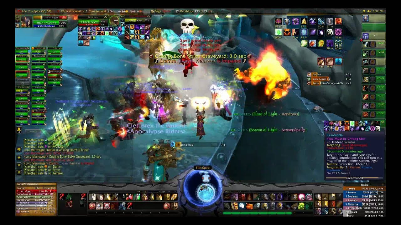 WoW 25 ICC (First Boss) YouTube