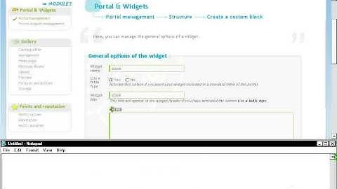 How To Add A Widget To ForumMotion.