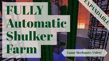 FULLY Automatic Shulker Farm Game Mechanics - Optismo