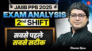 JAIIB PPB Exam Analysis 2025 | JAIIB PPB Analysis | JAIIB PPB Exam Analysis | JAIIB Analysis